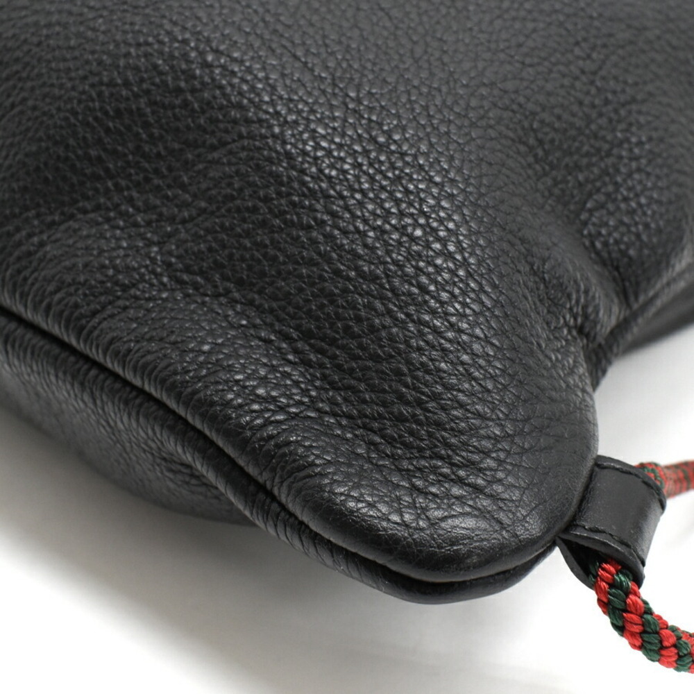 Gucci Drawstring Backpack Interlocking GG Leather… - image 5